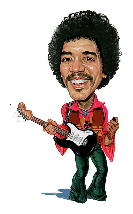 Caricature Musician